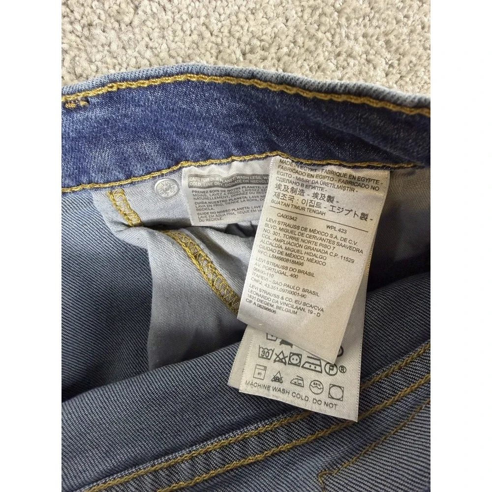 Levi's Men's 512 Slim Taper Fit Jeans Blue W34 L34 (Hecho en Egipto)